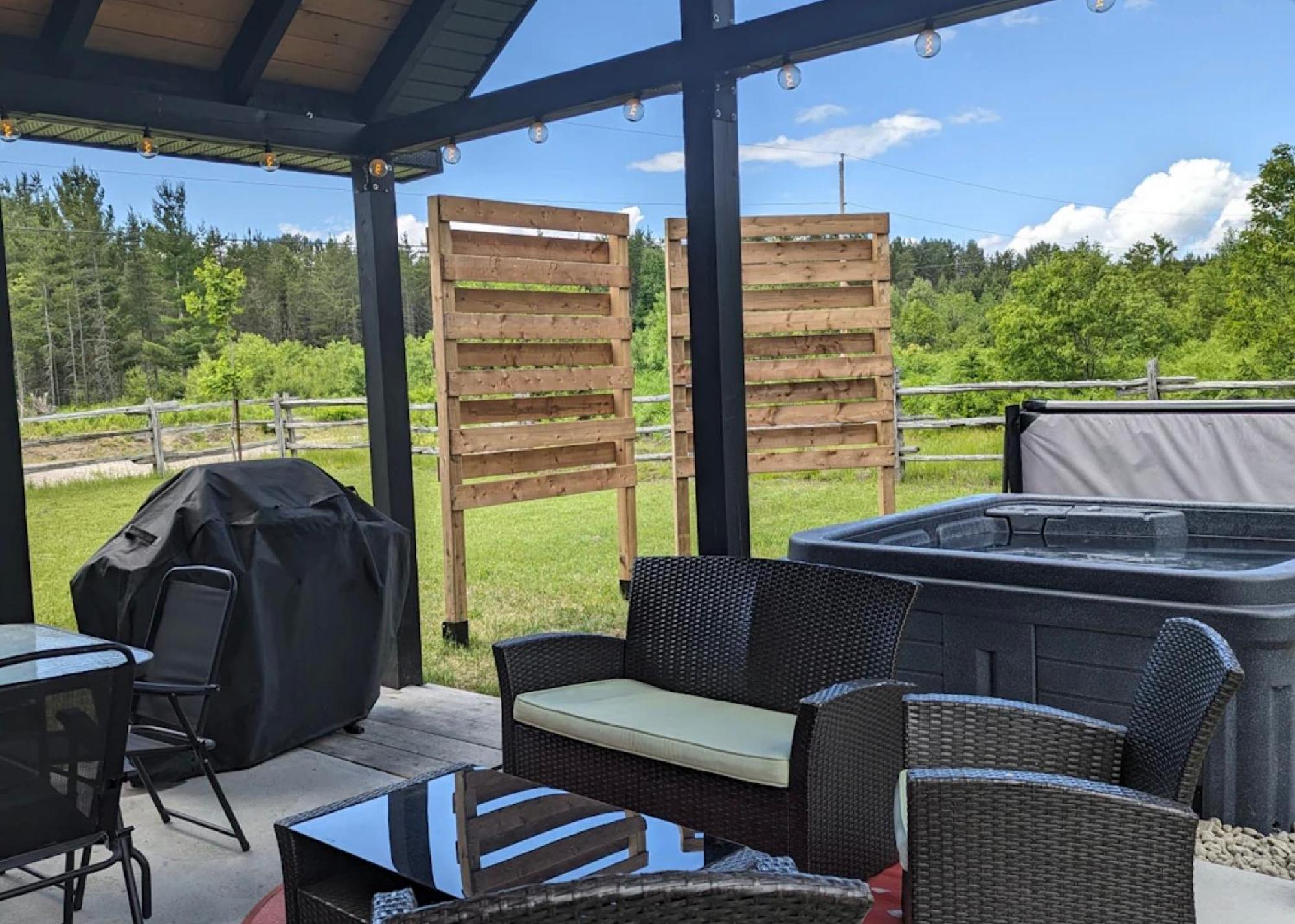 Les Chalets Double K # 3 Saint-Alexis-des-Monts Zewnętrze zdjęcie